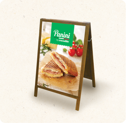 Panini Wooden A-type stand